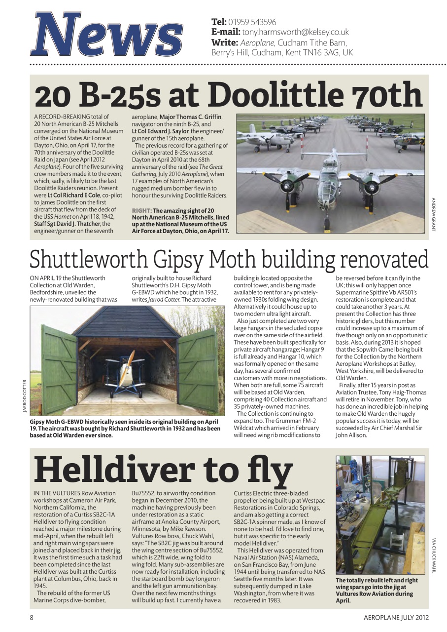 Aeroplane Preview Pages