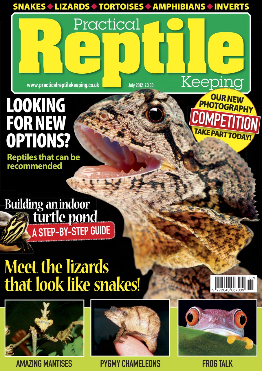 Practical Reptile Keeping Preview Pages