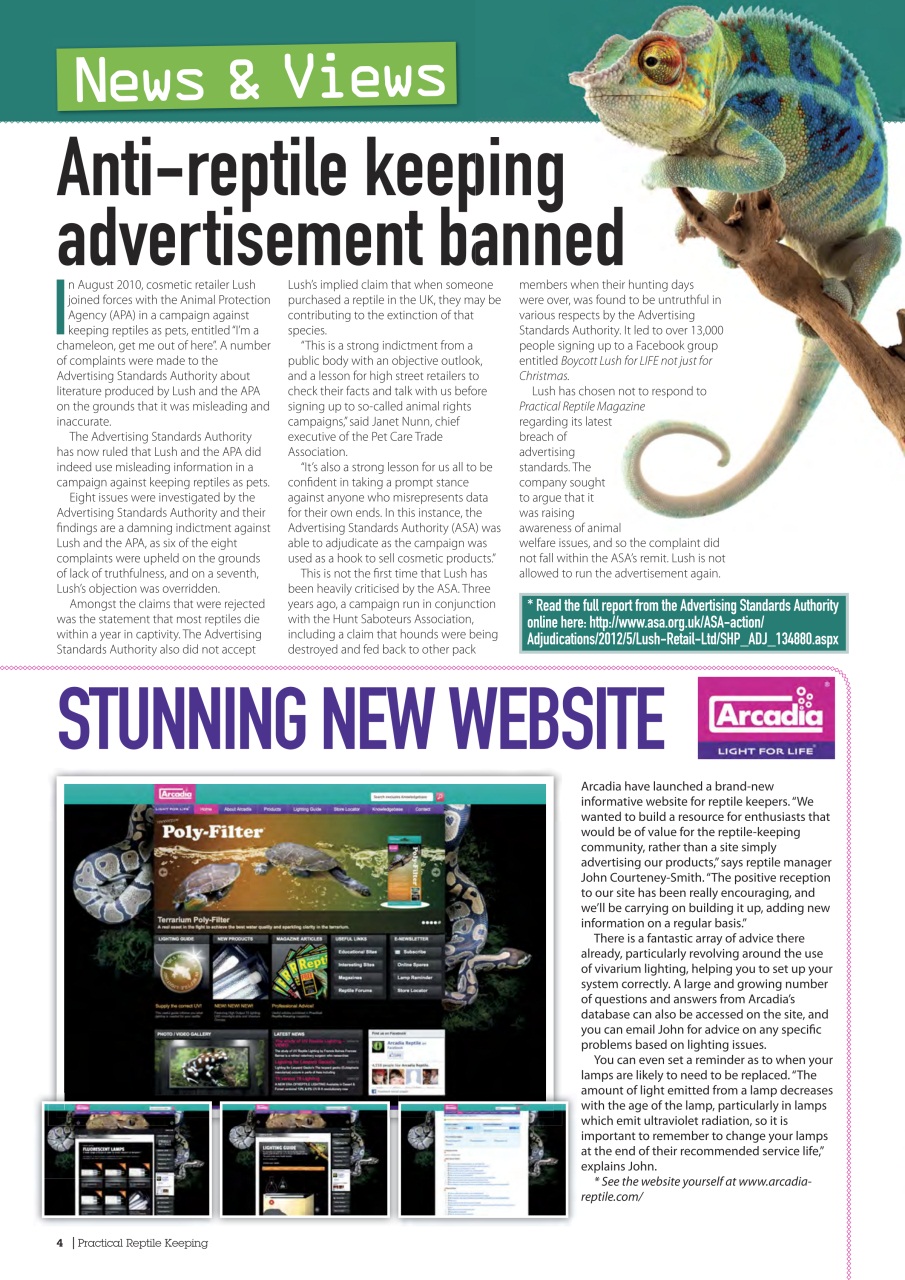 Practical Reptile Keeping Preview Pages