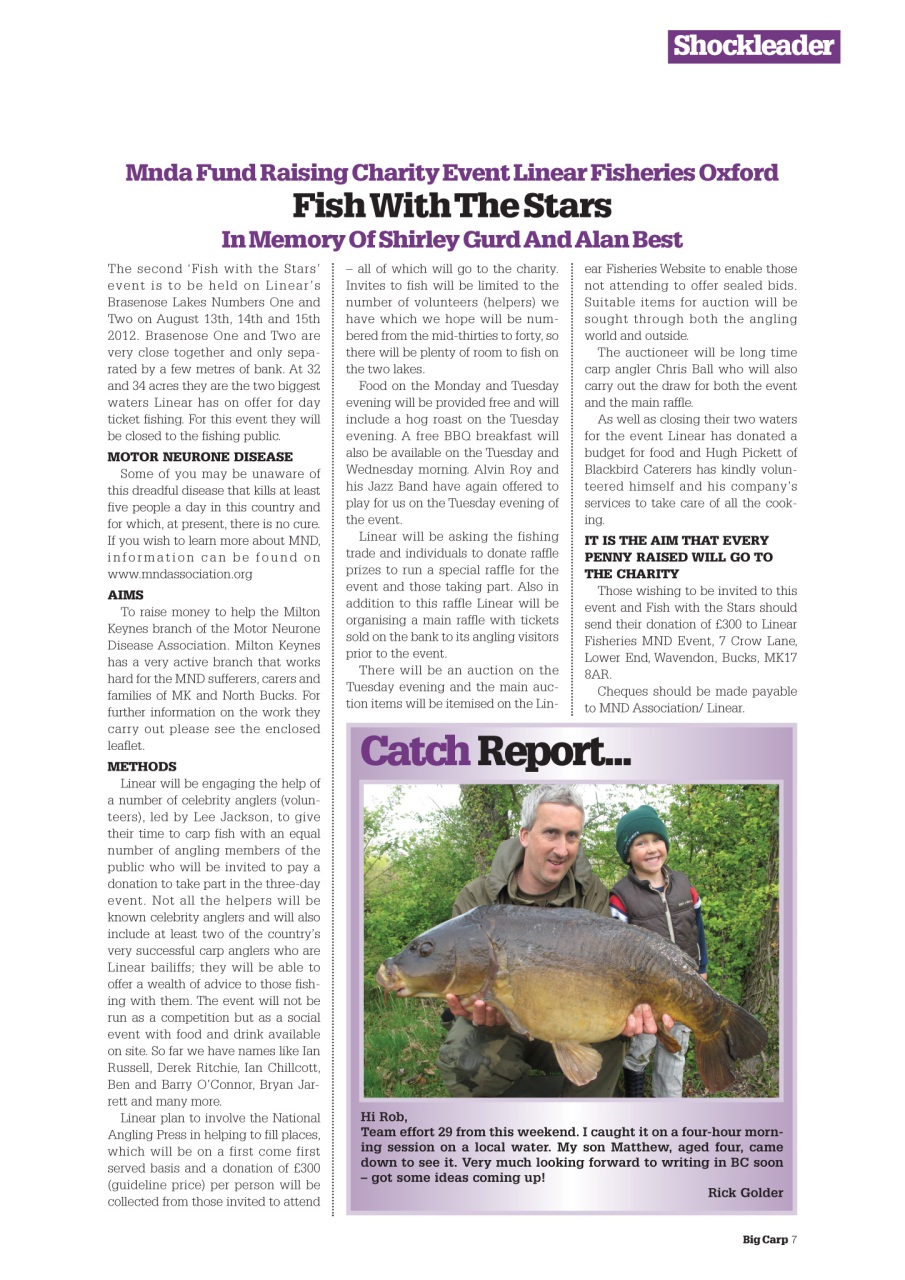 Big Carp Magazine Preview Pages