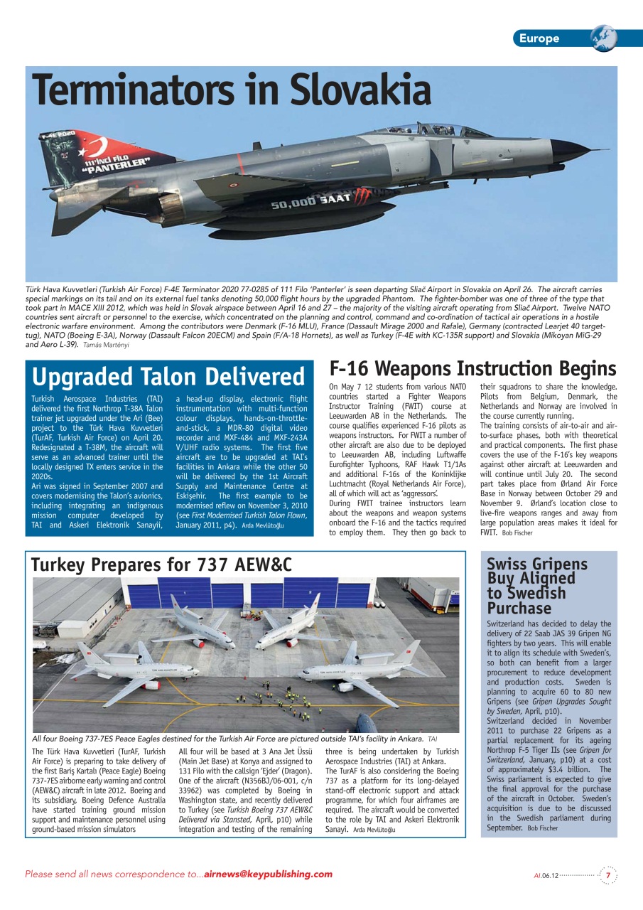AIR International Preview Pages