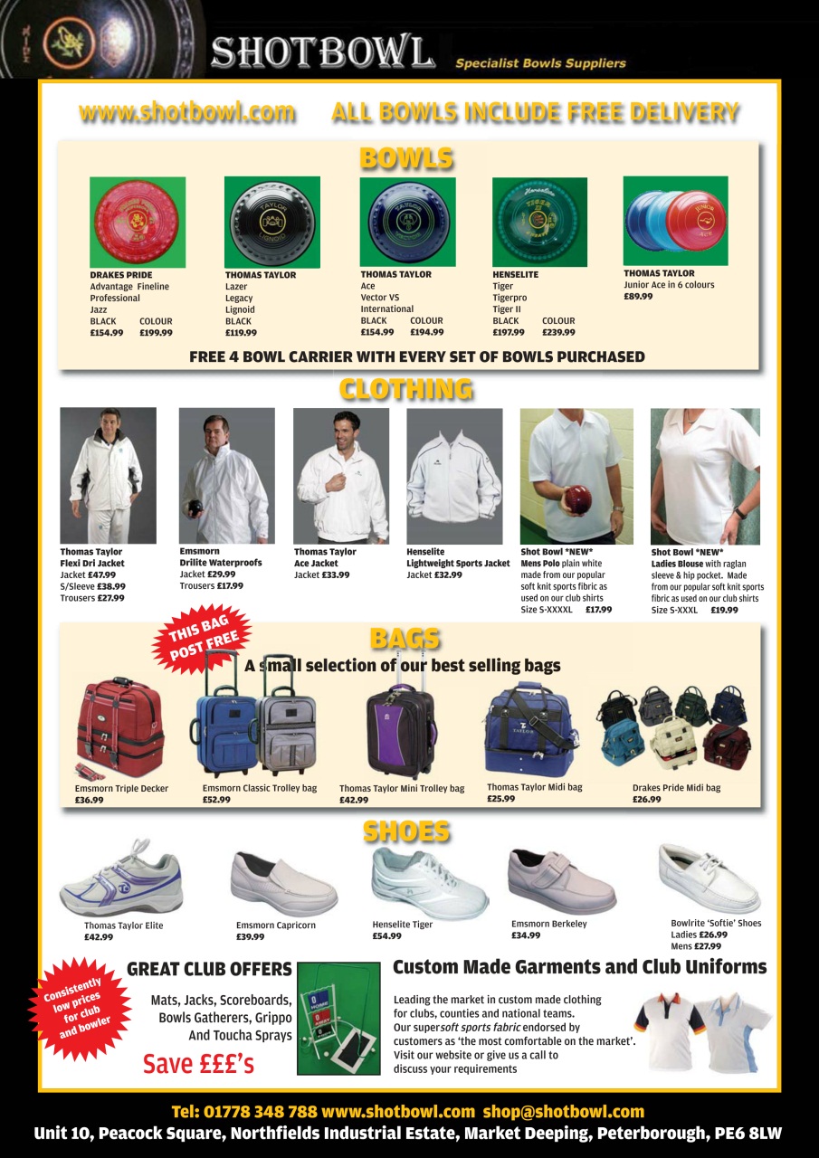 Bowls International Preview Pages