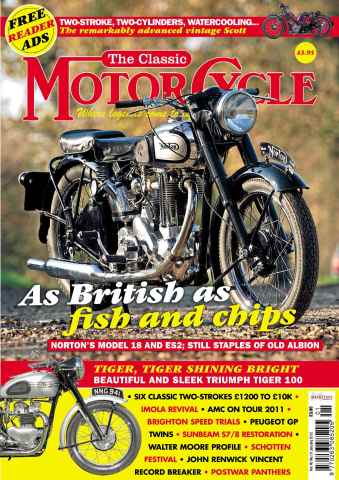 The Classic MotorCycle issue January 2012