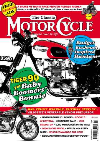 The Classic MotorCycle issue February 2012