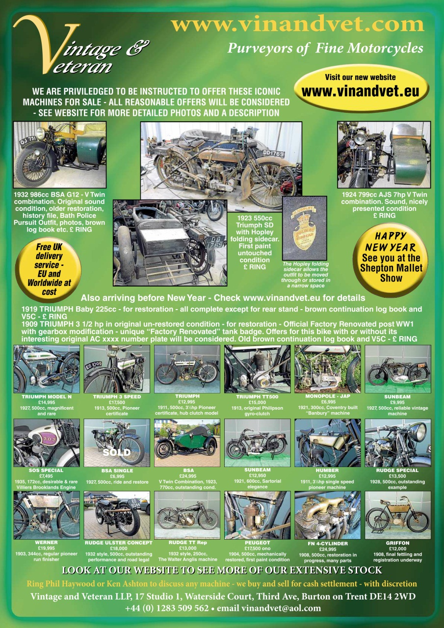 The Classic MotorCycle Preview Pages