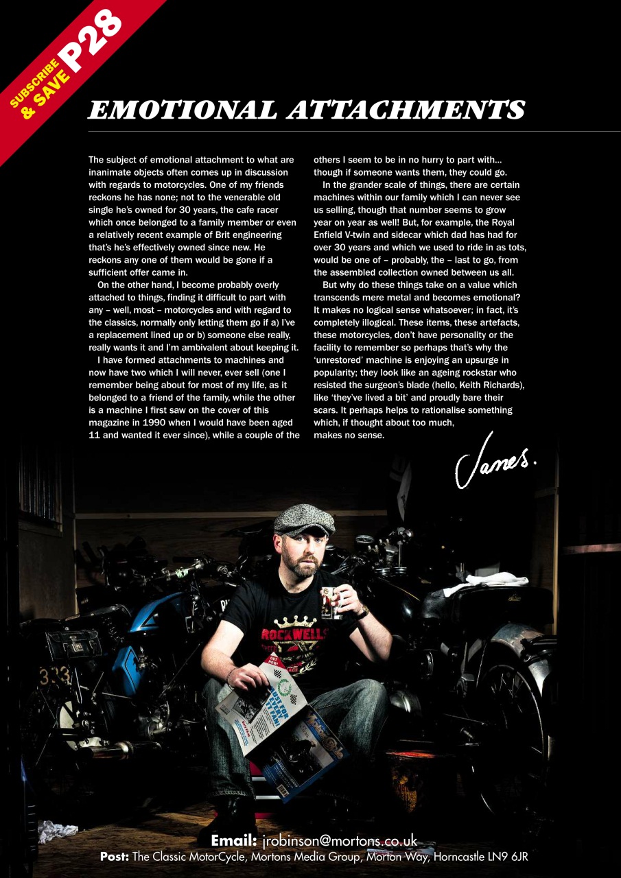 The Classic MotorCycle Preview Pages