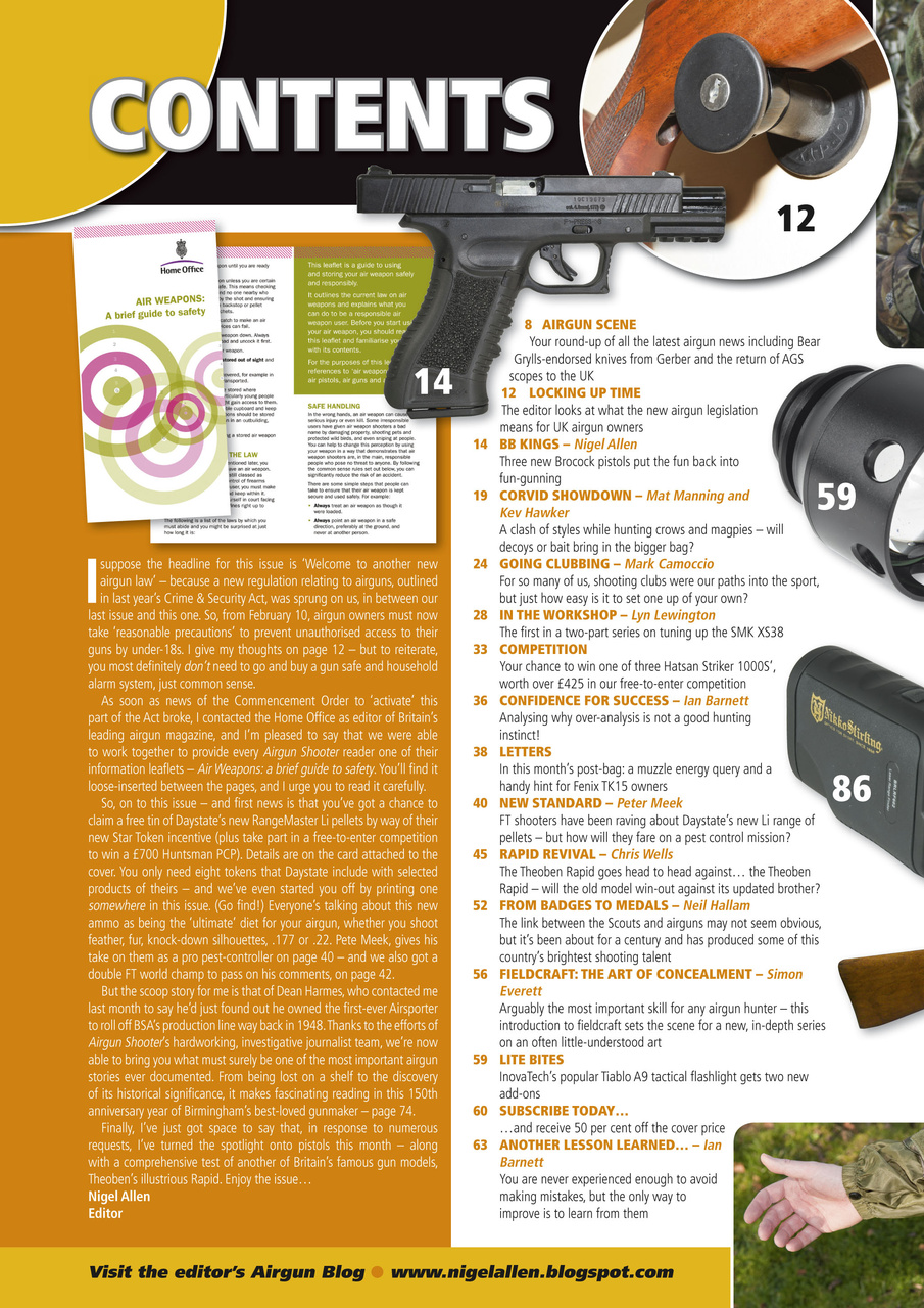Airgun Shooter Preview Pages