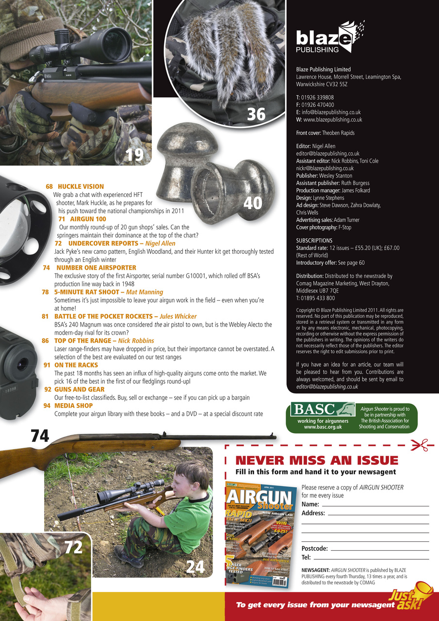 Airgun Shooter Preview Pages