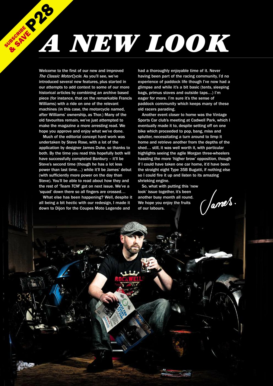 The Classic MotorCycle Preview Pages