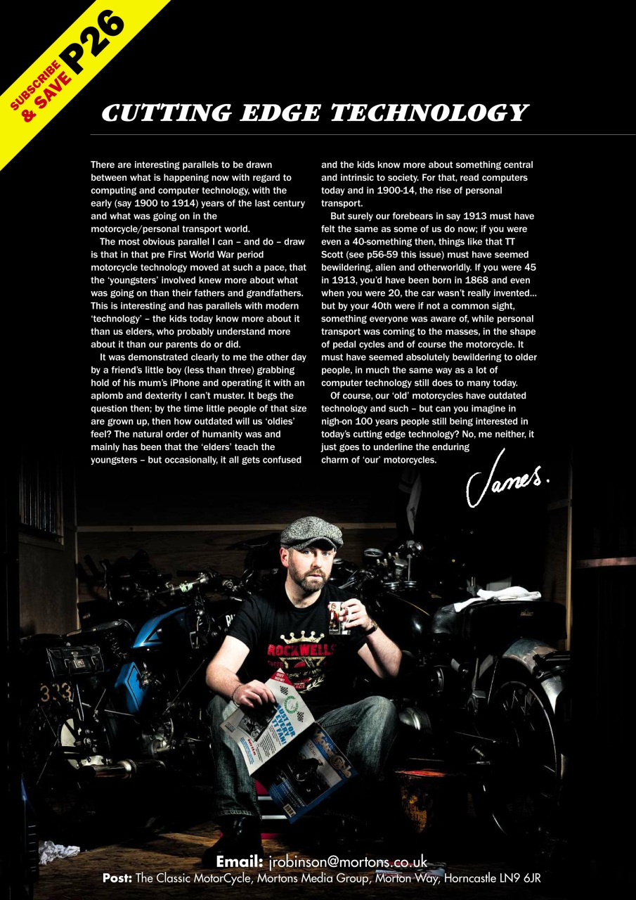 The Classic MotorCycle Preview Pages