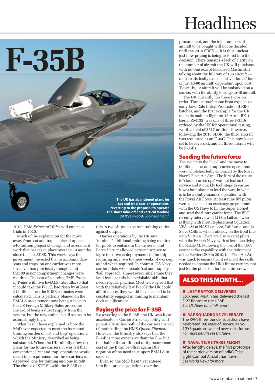 Combat Aircraft Journal Preview Pages