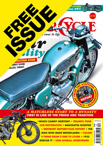 The Classic MotorCycle issue December 2011