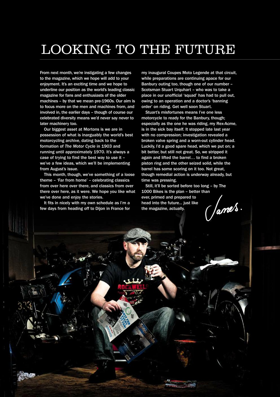 The Classic MotorCycle Preview Pages