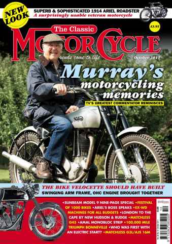 The Classic MotorCycle issue October 2011