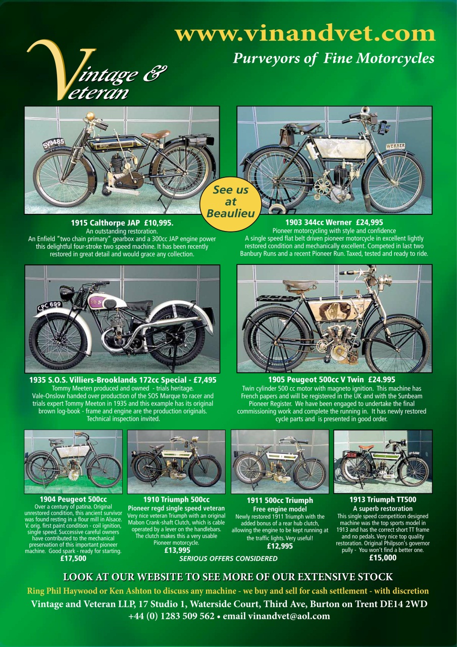 The Classic MotorCycle Preview Pages