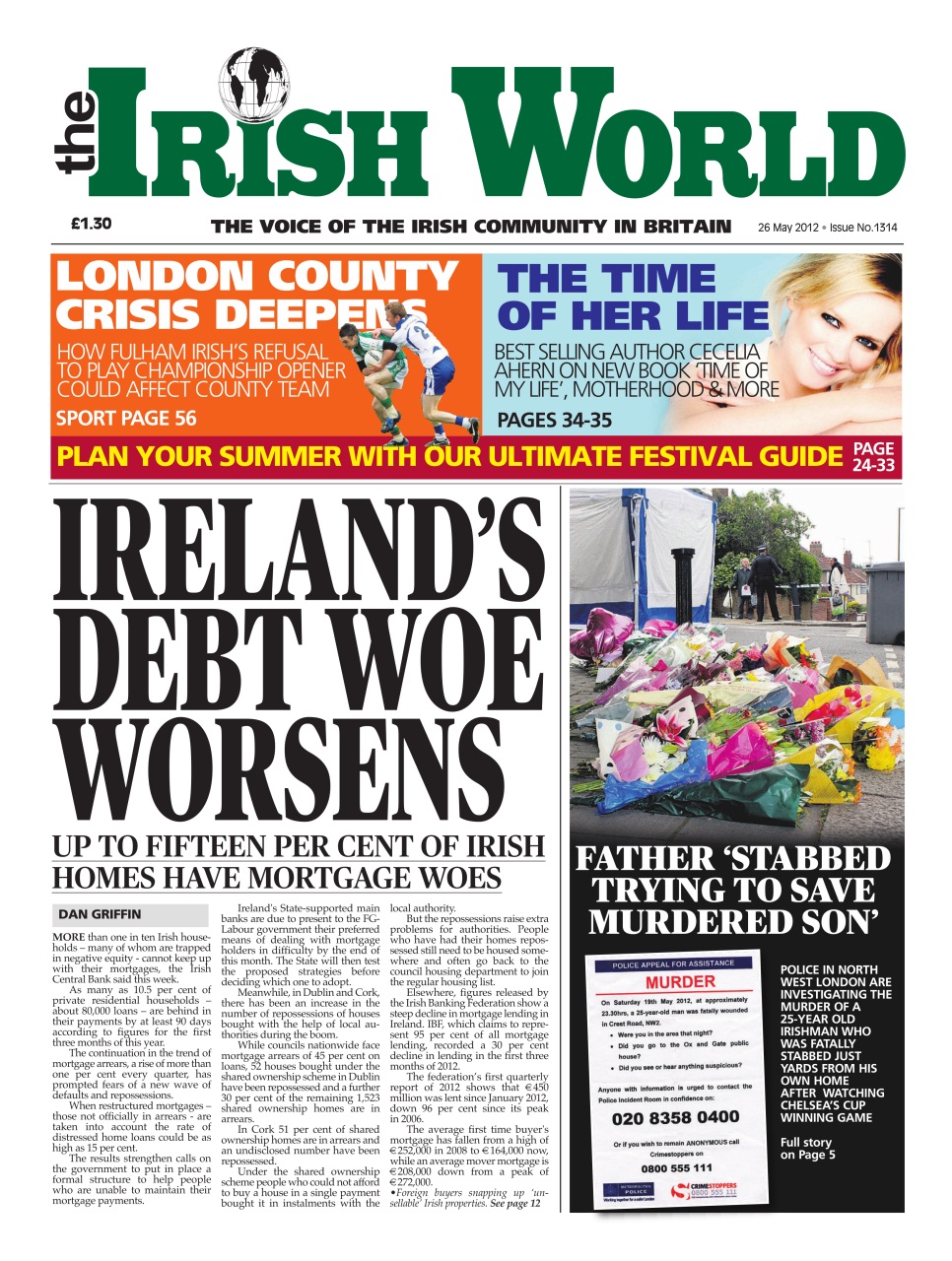 Irish World Preview Pages