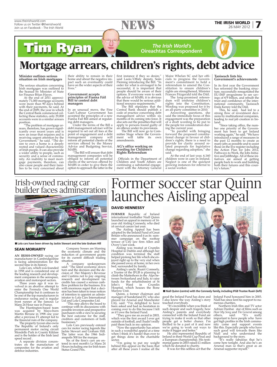 Irish World Preview Pages