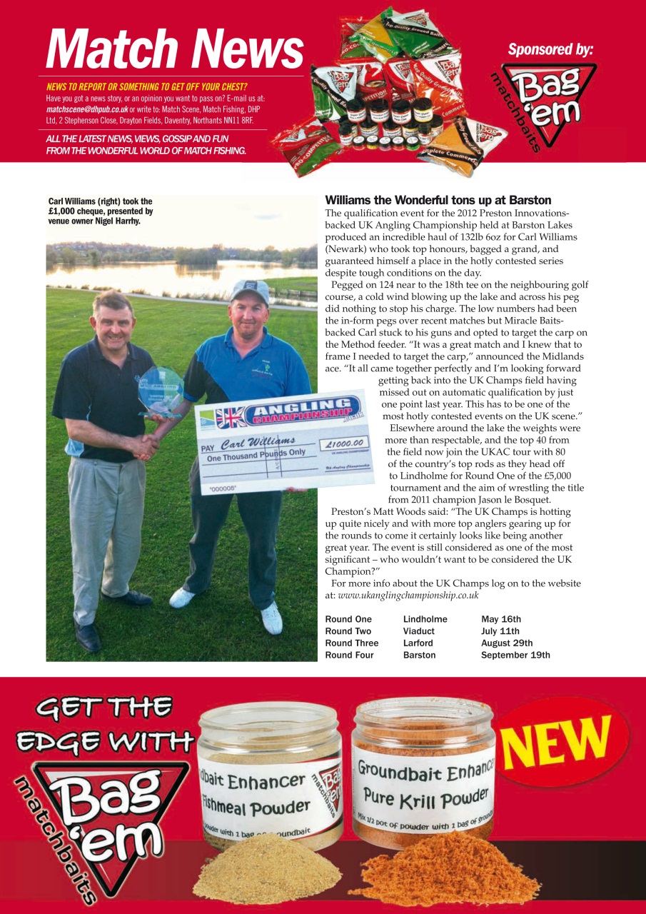 Match Fishing Preview Pages