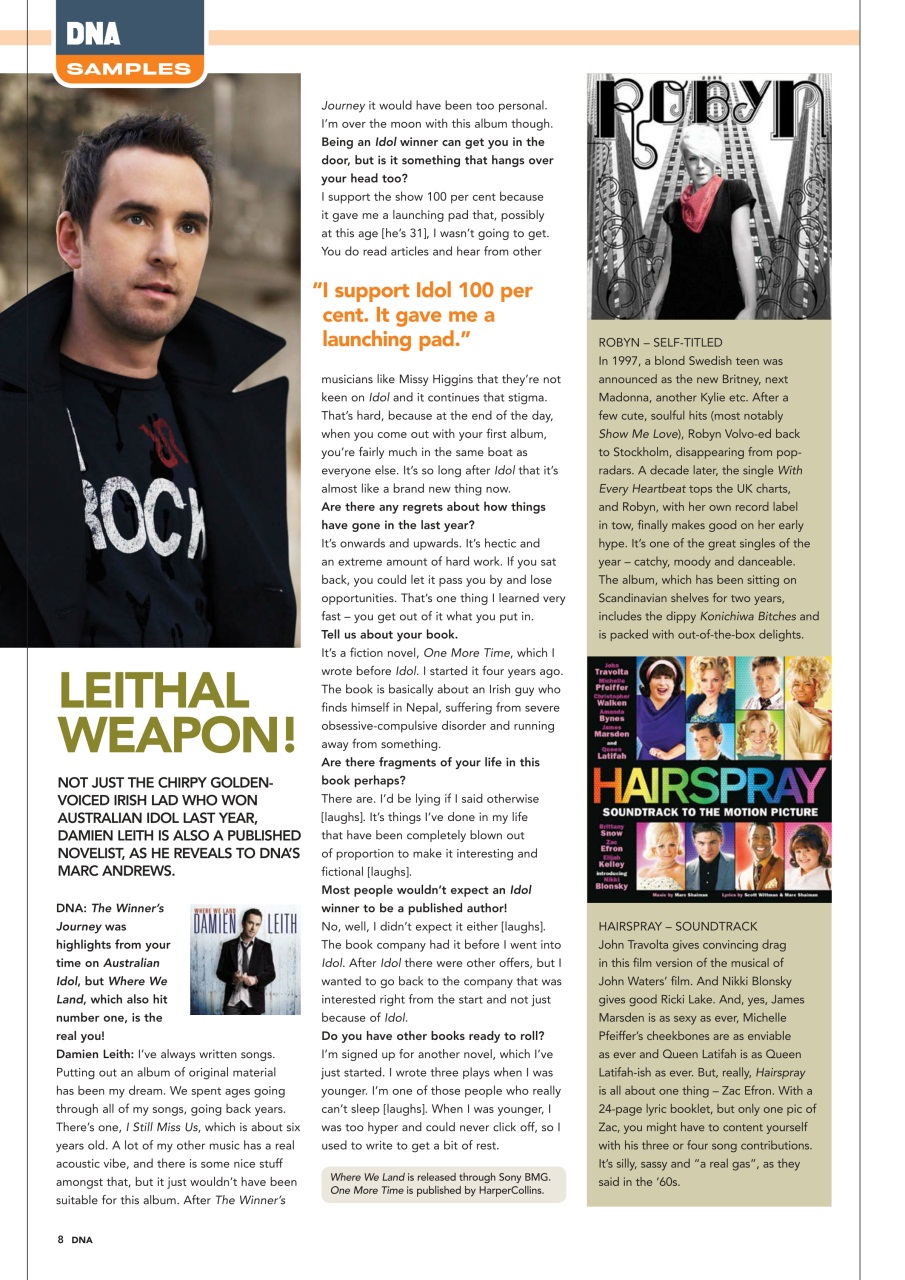 DNA Magazine Preview Pages