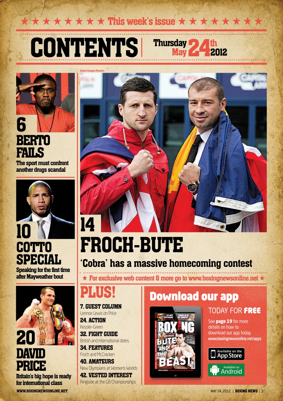 Boxing News Preview Pages