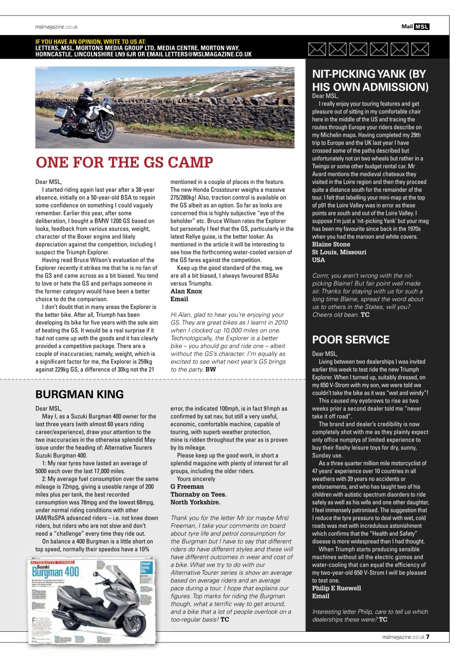 Motorcycle Sport & Leisure Preview Pages