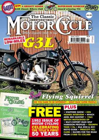 The Classic MotorCycle issue July 2012