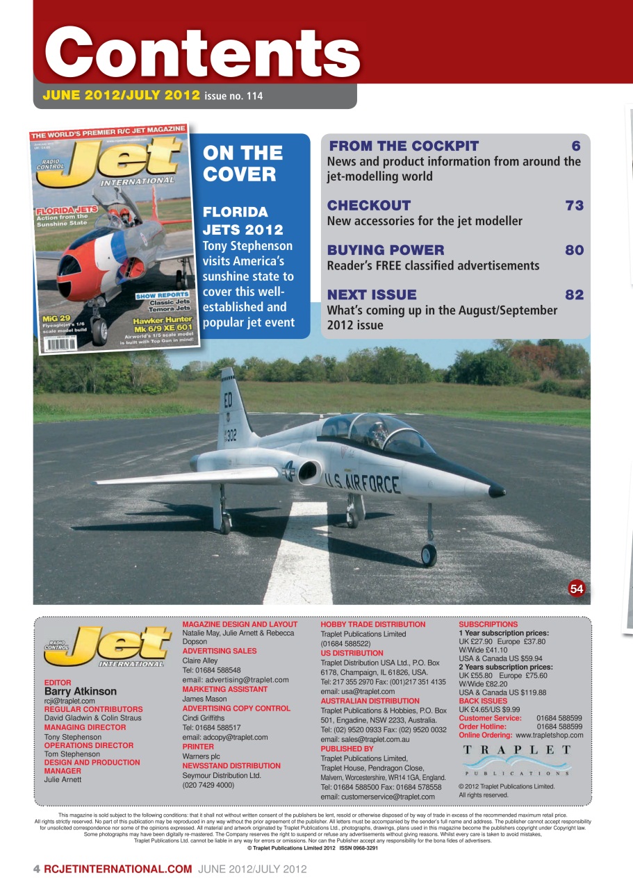 RC Jet International Preview Pages
