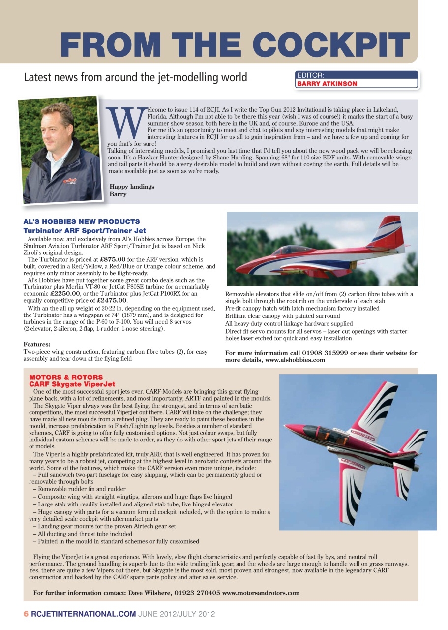 RC Jet International Preview Pages