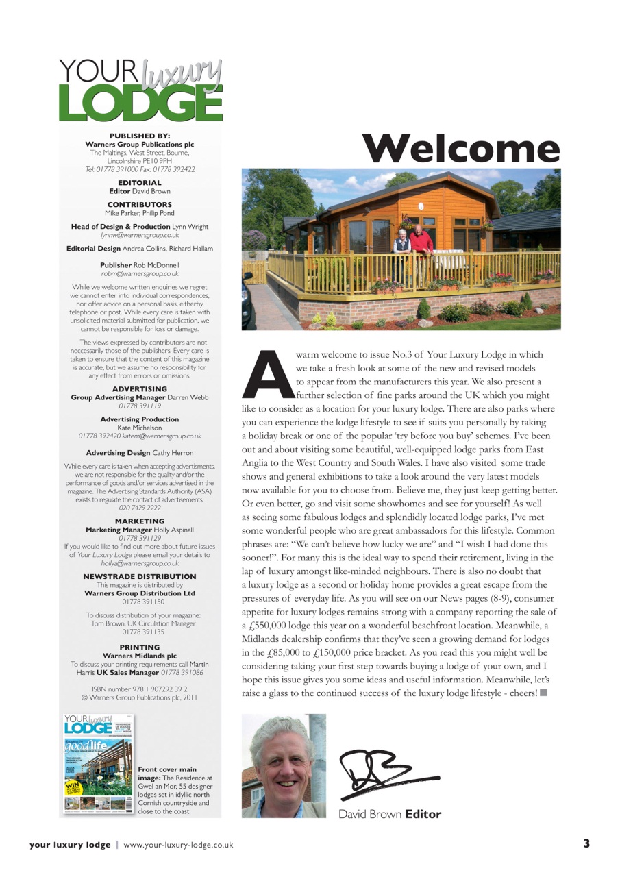 Your Luxury Lodge Preview Pages