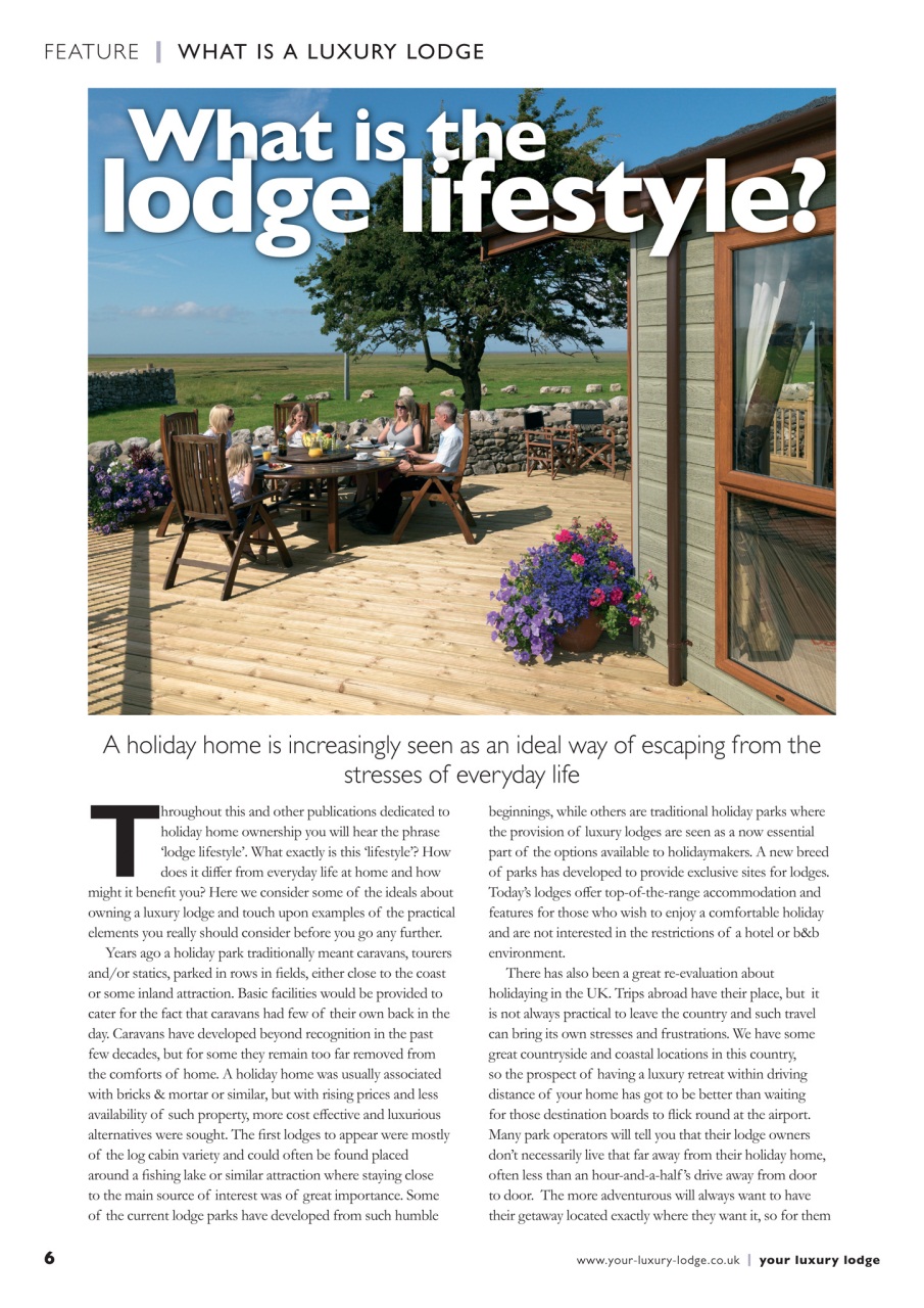 Your Luxury Lodge Preview Pages