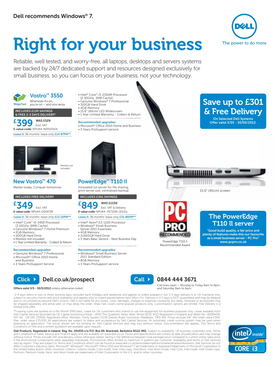 Prospect Magazine Preview Pages