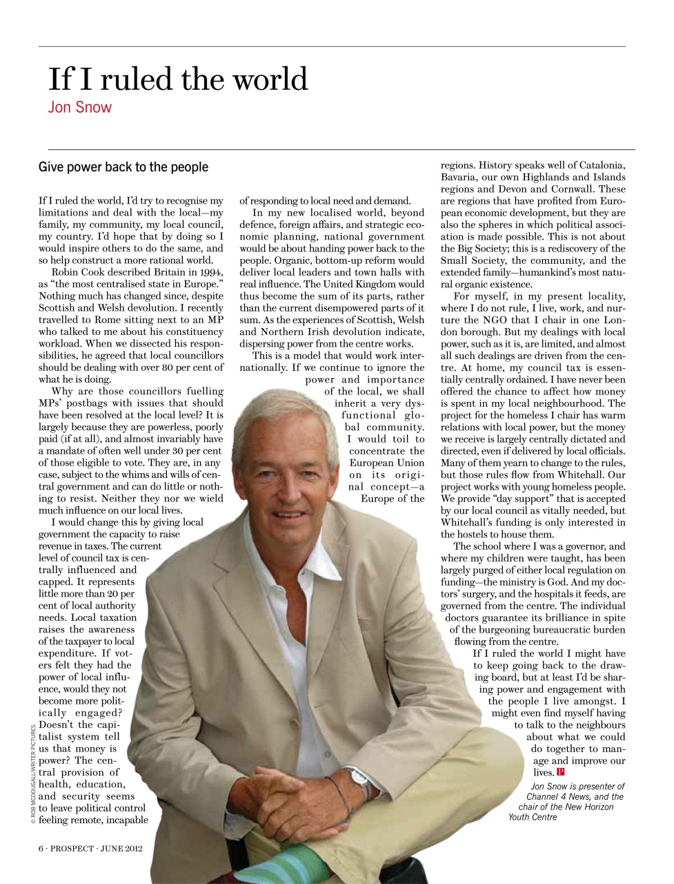 Prospect Magazine Preview Pages