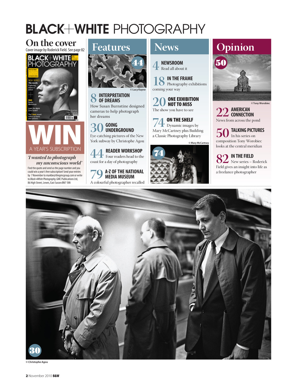 Black+White Photography Preview Pages