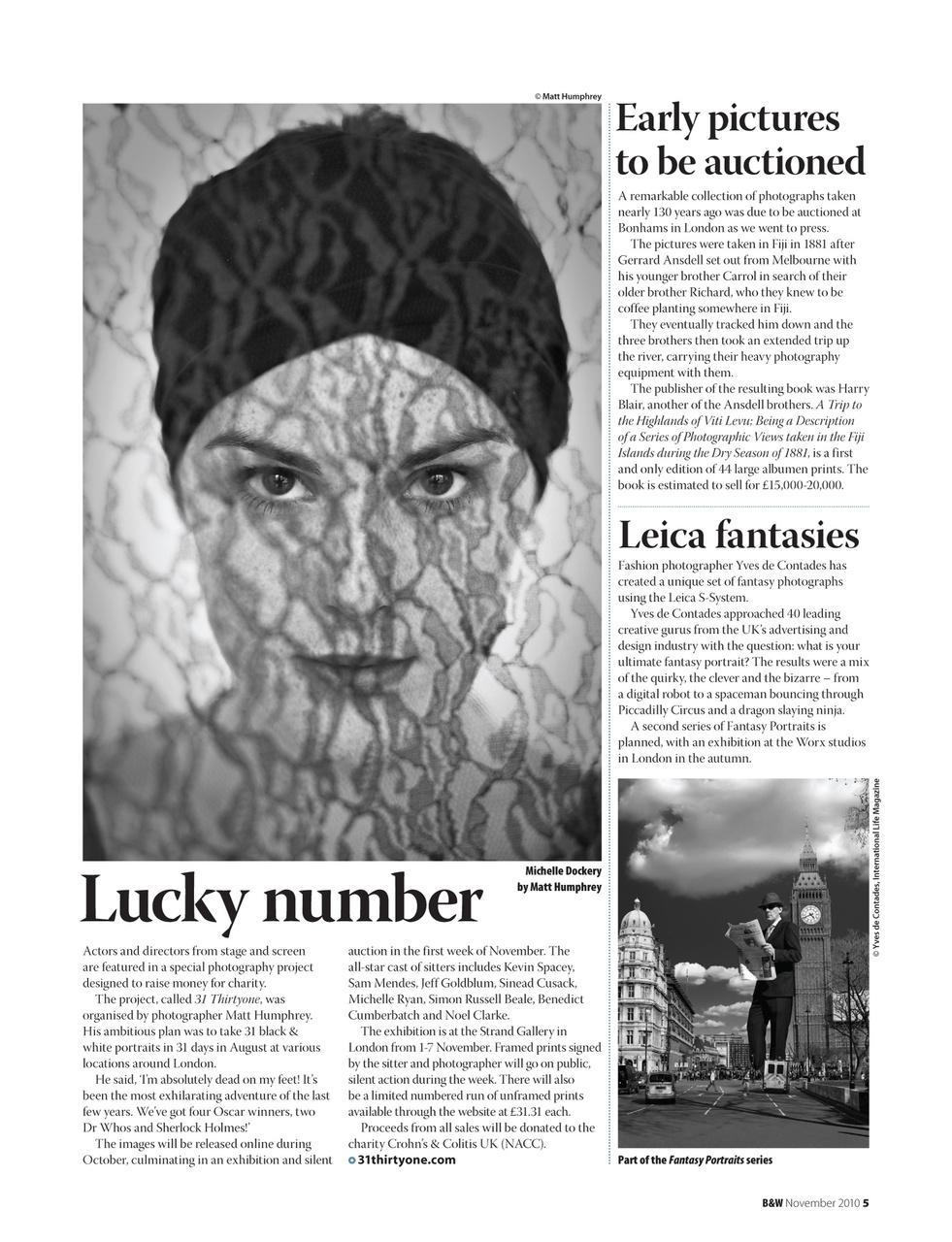 Black+White Photography Preview Pages