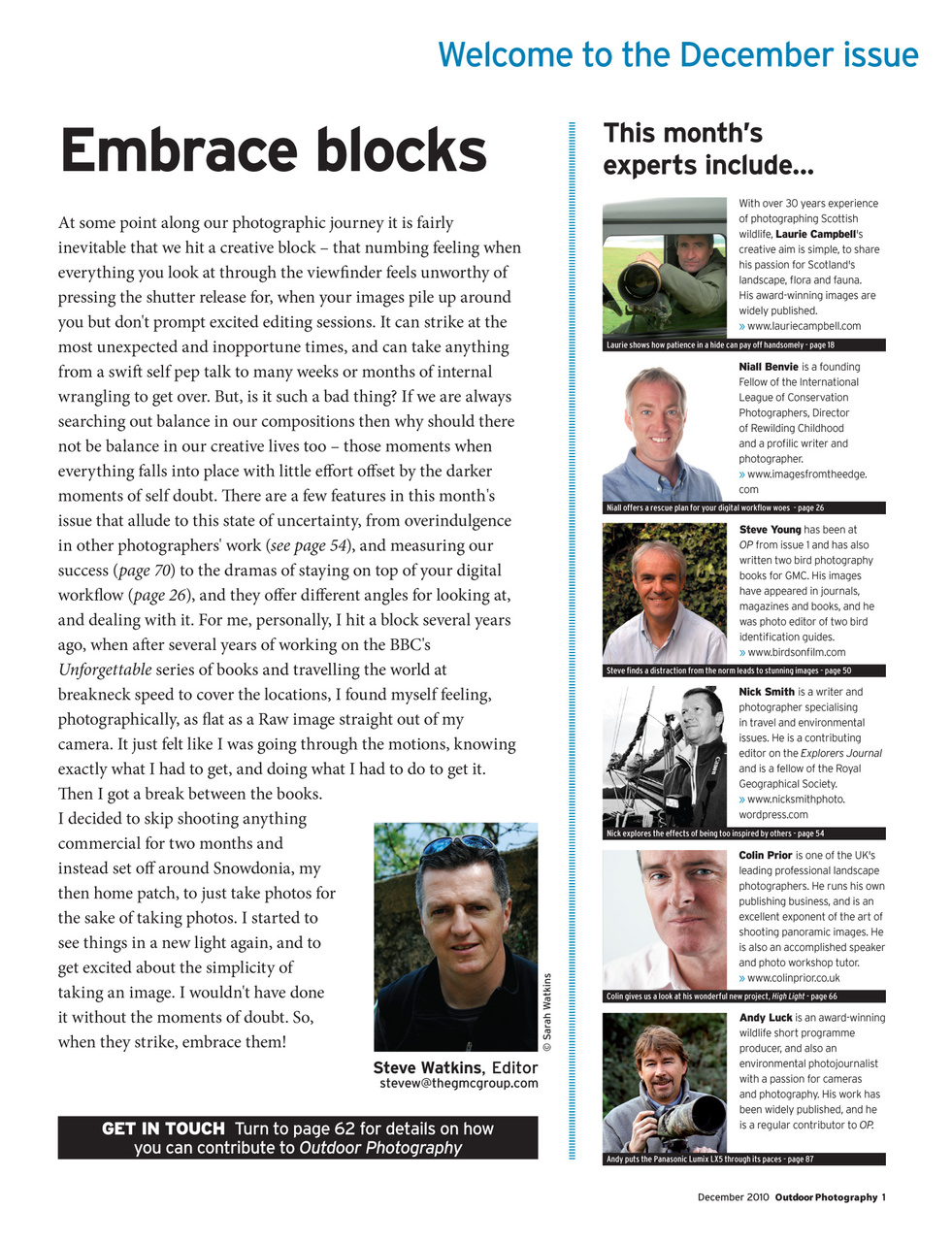 Outdoor Photography Preview Pages