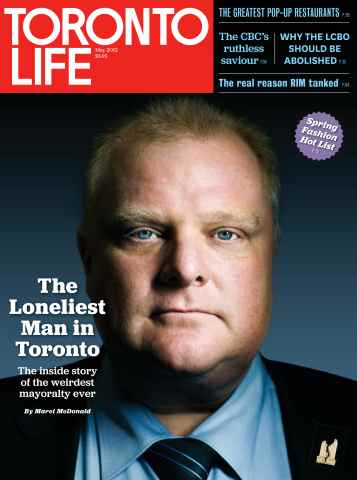 Toronto Life issue May 2012