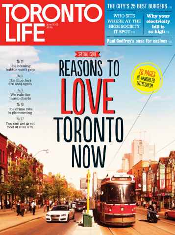 Toronto Life issue June 2012
