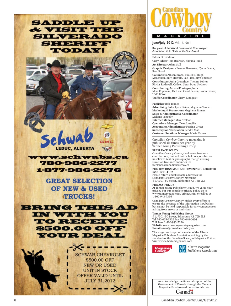 Canadian Cowboy Country Preview Pages