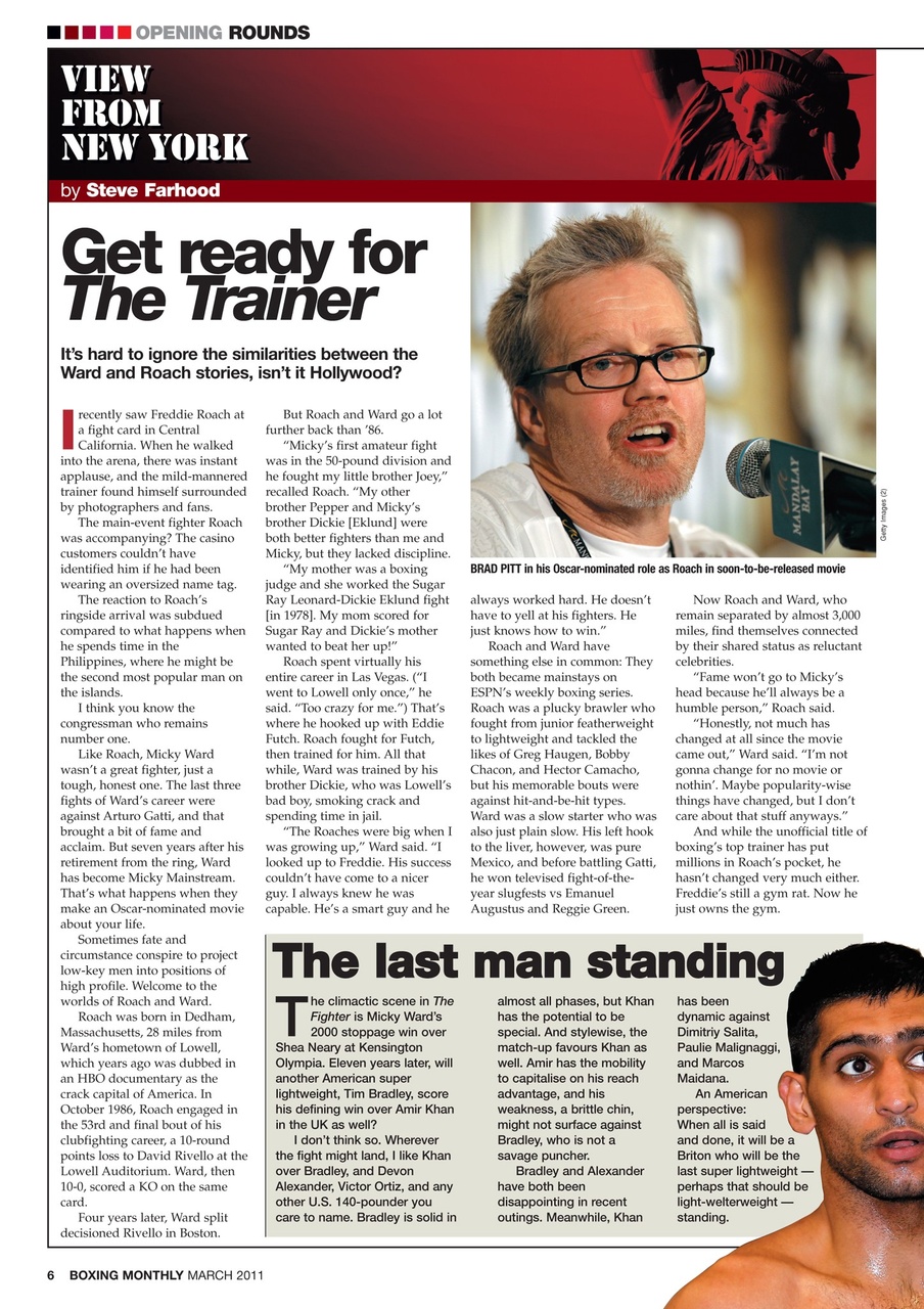 Boxing Monthly Preview Pages