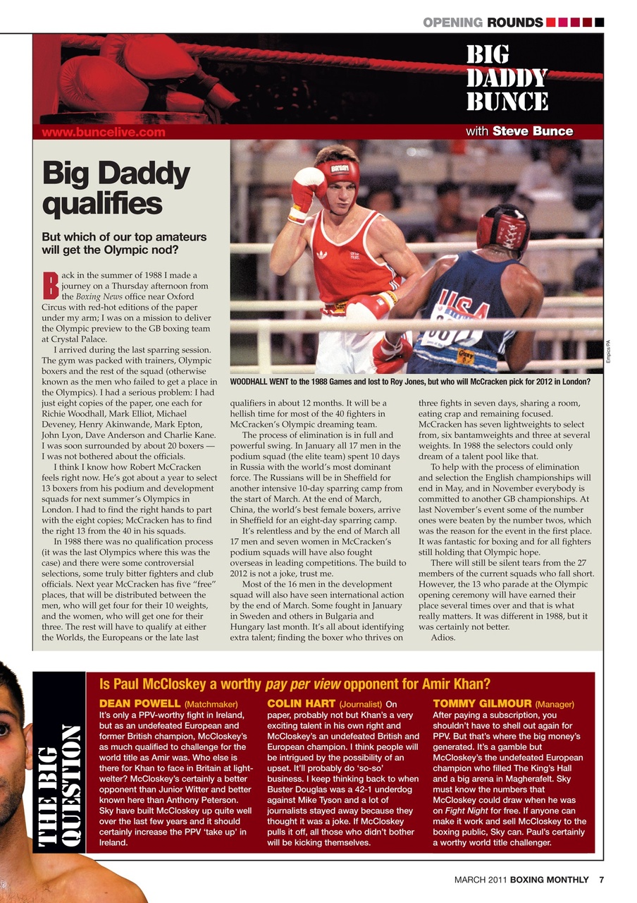 Boxing Monthly Preview Pages