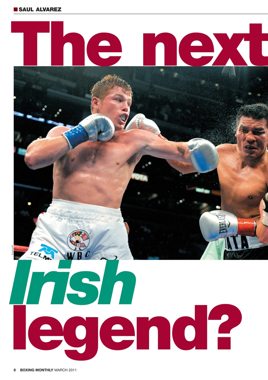 Boxing Monthly Preview Pages