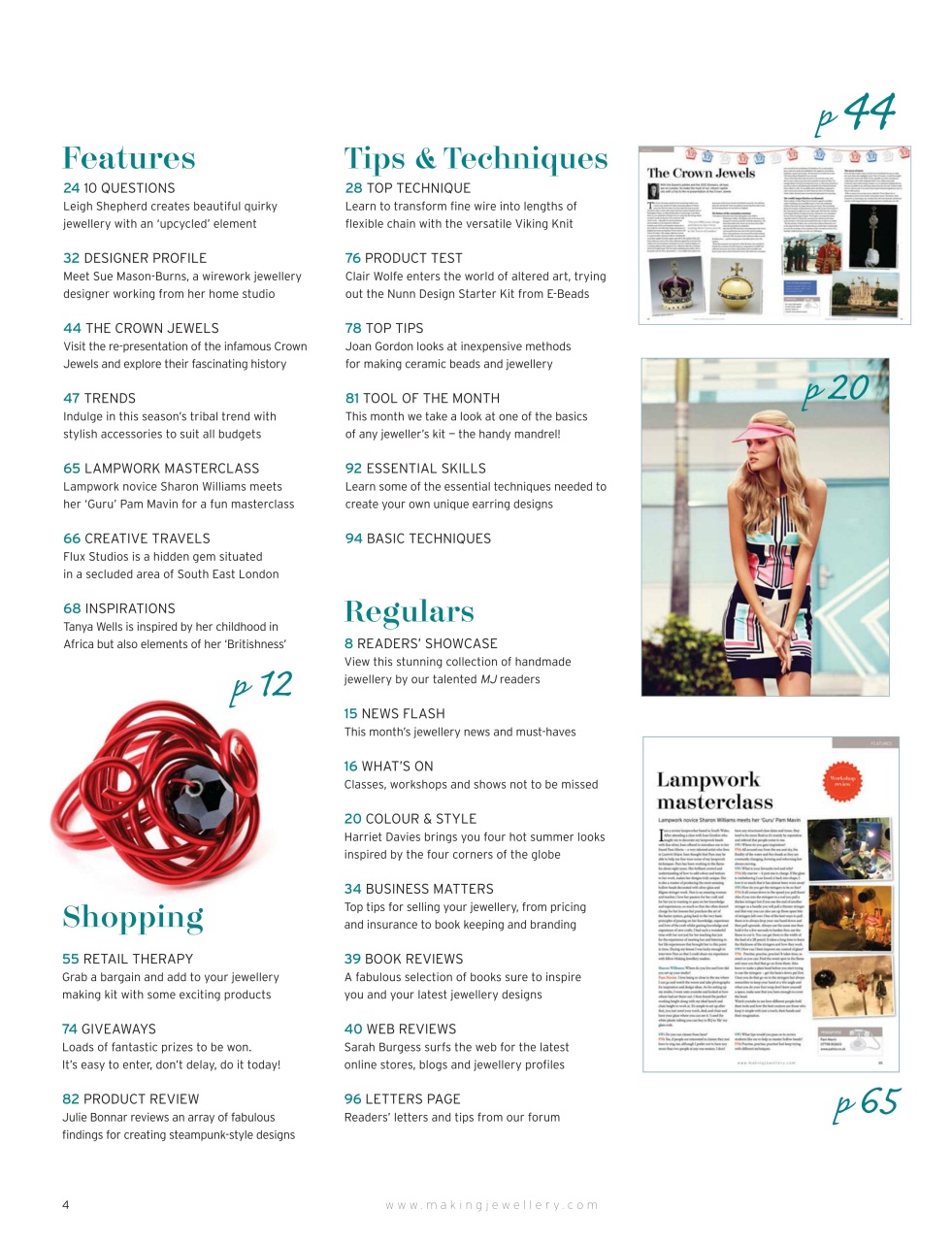 Making Jewellery Preview Pages