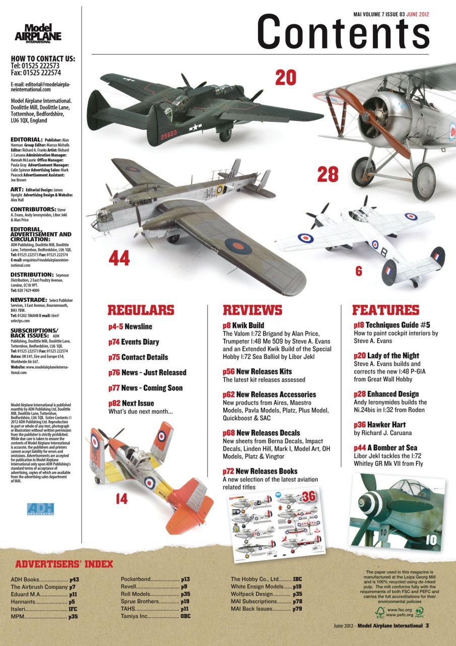 Model Airplane International Preview Pages