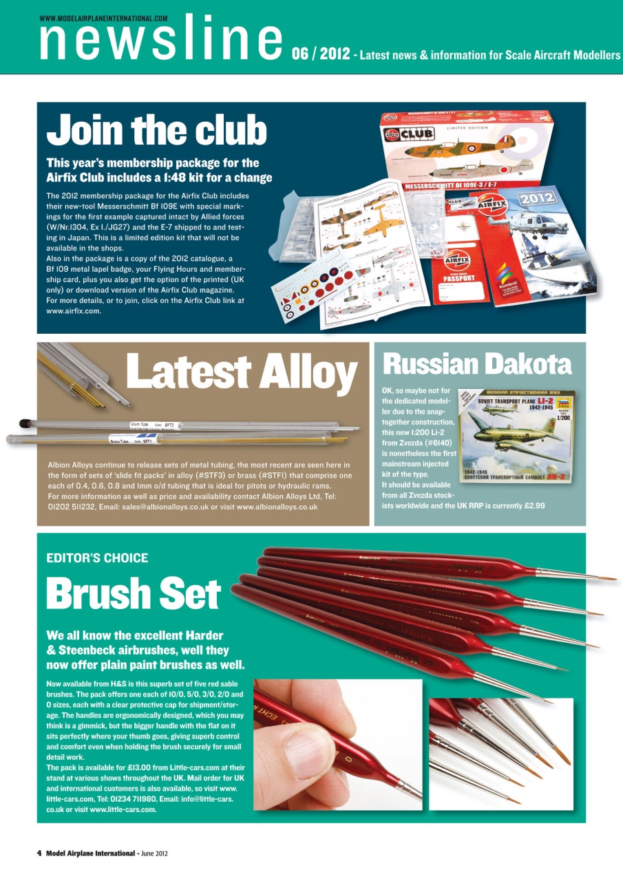 Model Airplane International Preview Pages