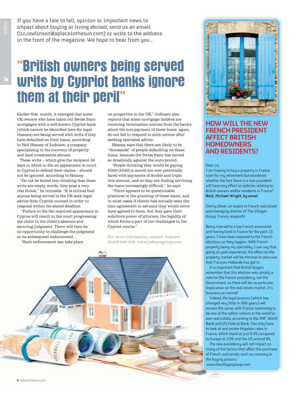 A Place in the Sun Magazine Preview Pages