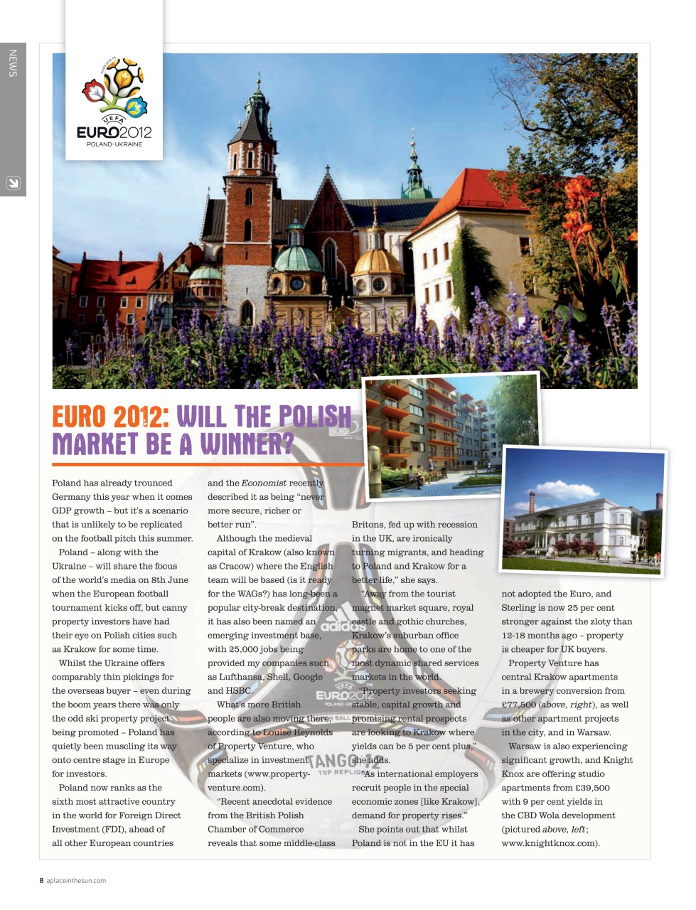 A Place in the Sun Magazine Preview Pages