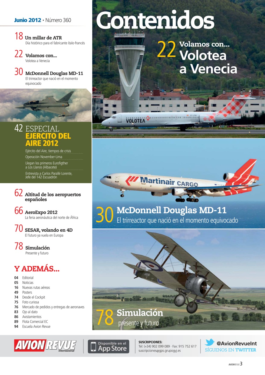 Avion Revue Internacional Preview Pages