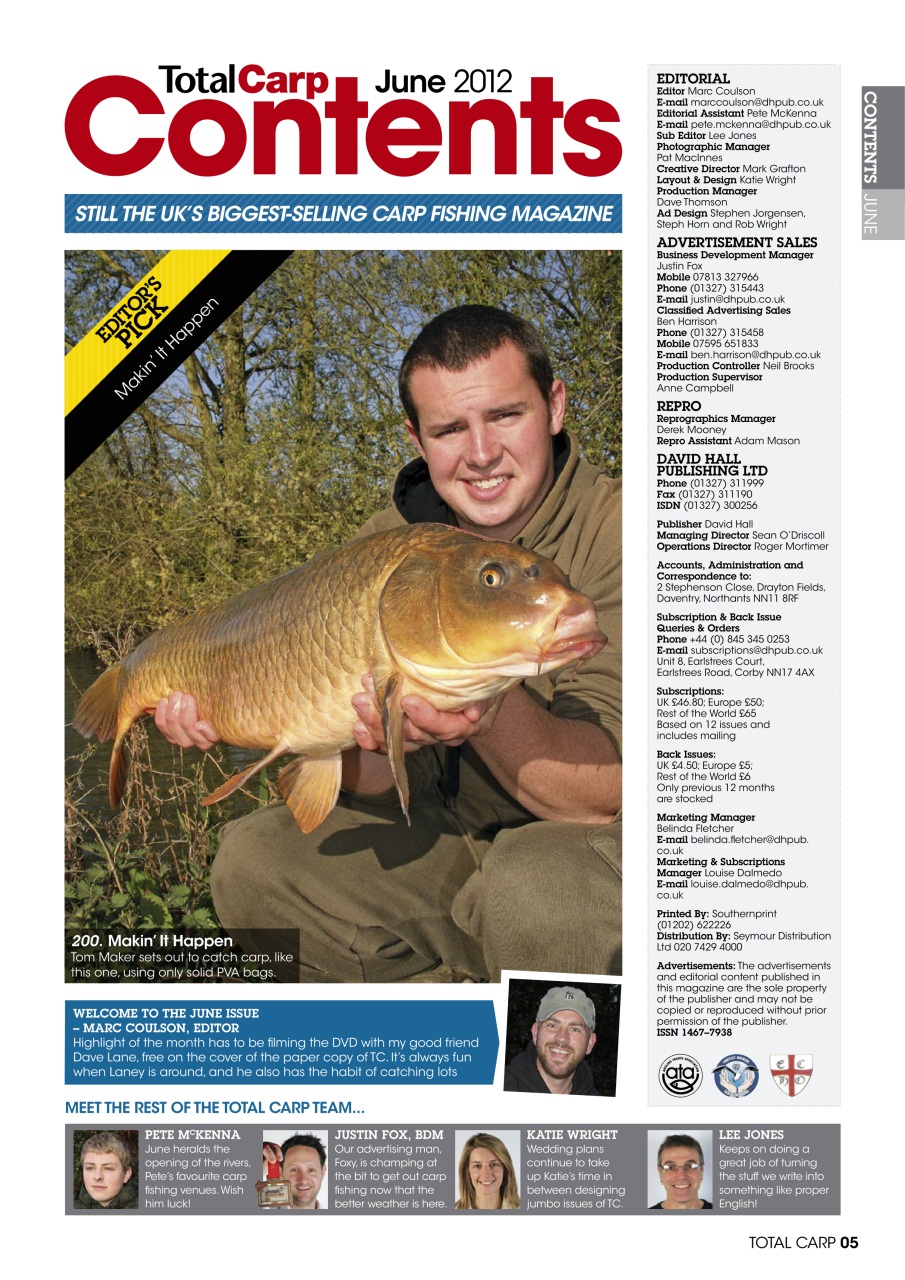 Total Carp Preview Pages