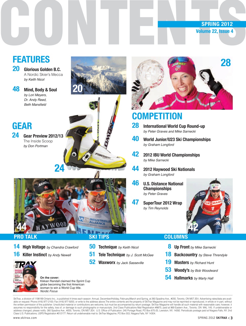 SkiTrax Preview Pages