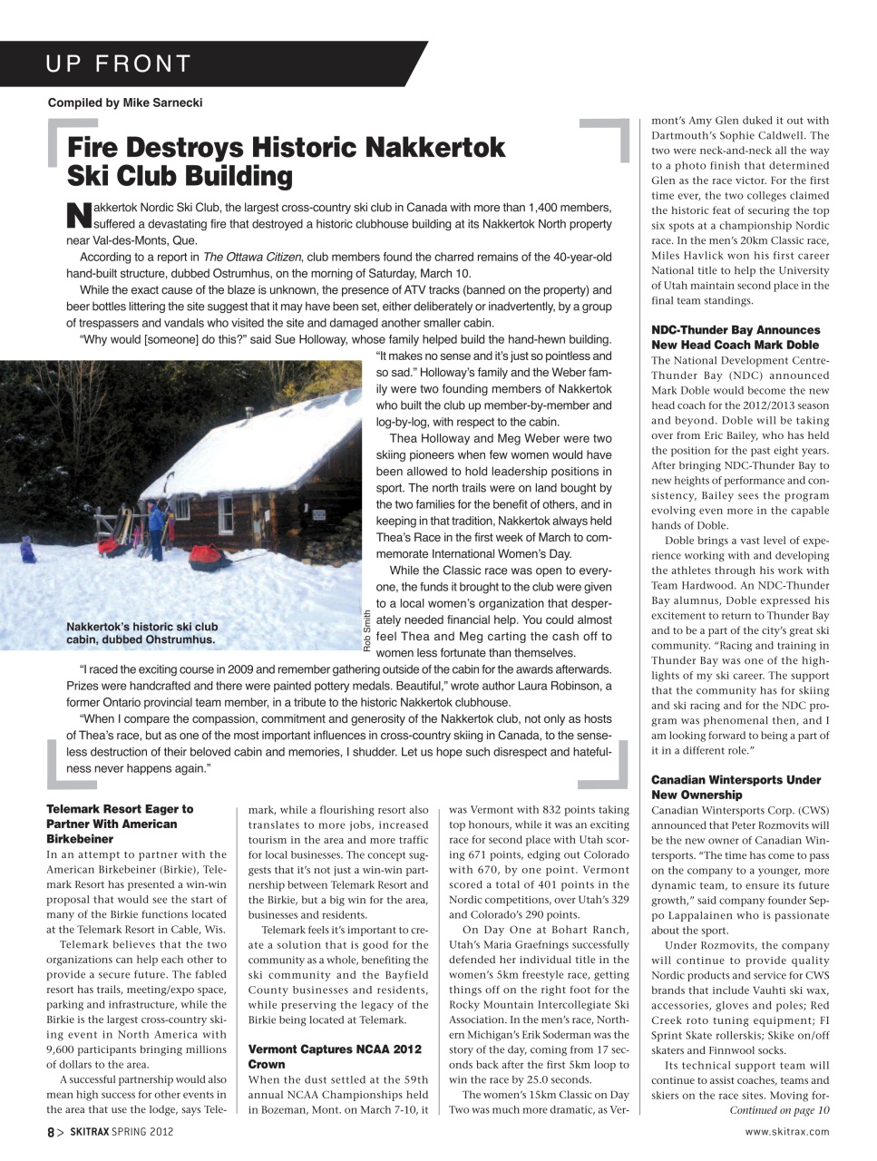 SkiTrax Preview Pages